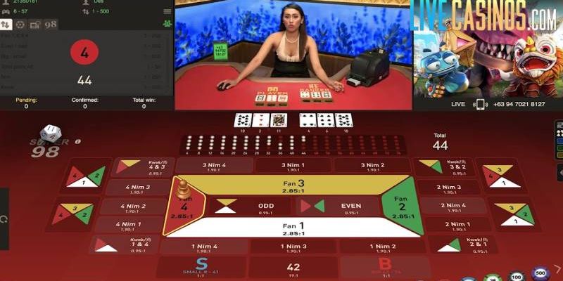 Cách chơi Fantan dễ thắng