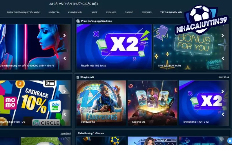 Sự kiện khuyến mãi theo các giải đấu lớn